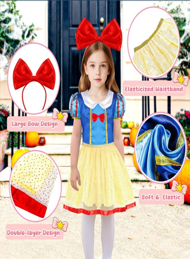 EULRGAUS Princess Dress Up, Toddler Dress Up with Princess Costumes and Toys, Butterfly & Unicorn Dress with Fairy Wings, Pretend Play for Toddlers 3-6, Halloween Christmas Birthday Gift for Kids - Image 2